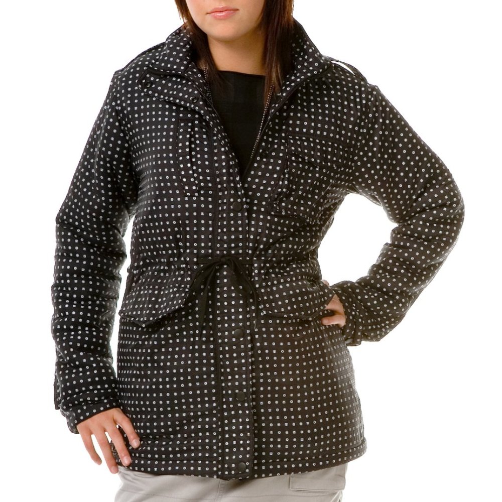 Stussy Girls Site M65 Jacket –Black/White